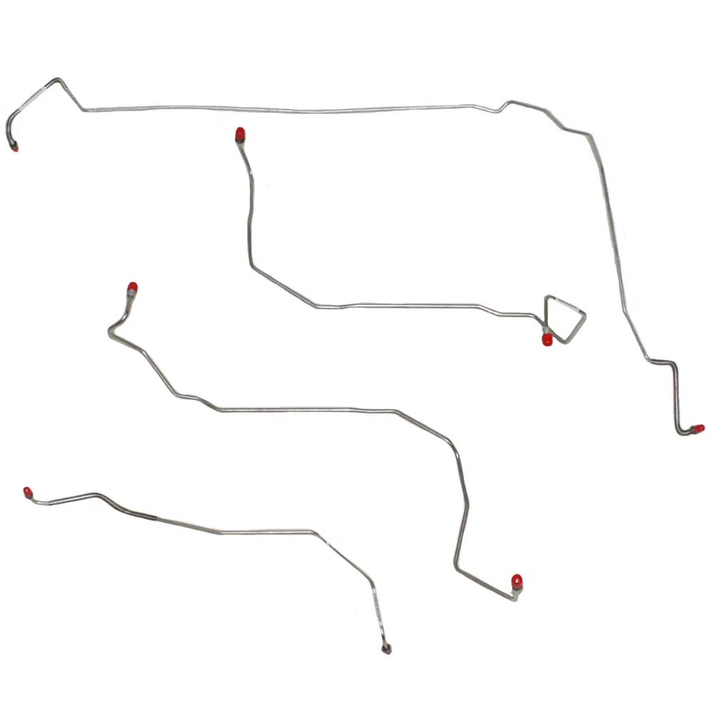 2004-2005 Buick LeSabre Front Brake Line Kit Steel AKT0401OM